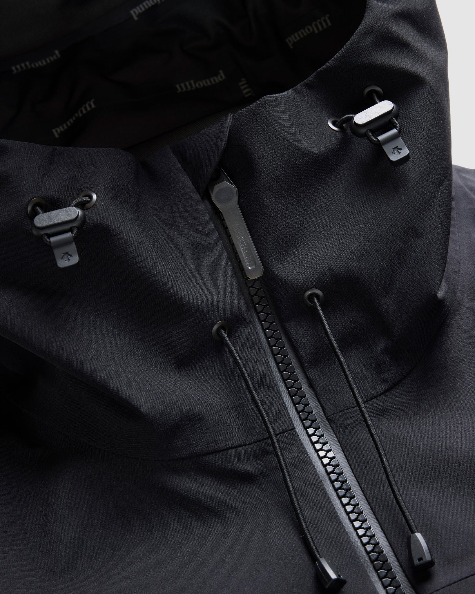 Descente Allterrain x JJJJound Hardshell Jacket - Black/Charcoal