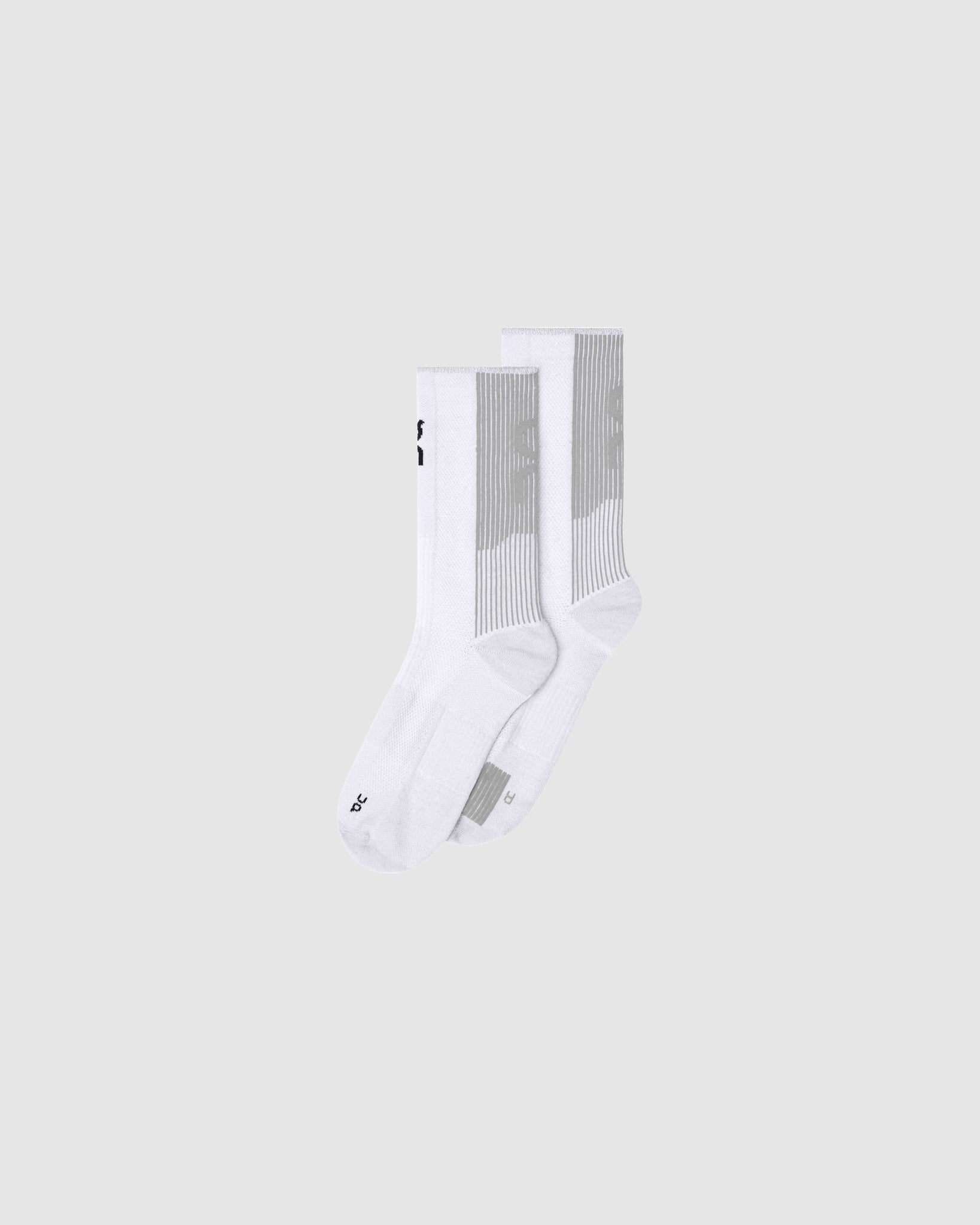 Performance Run Sock High - White/Glacier