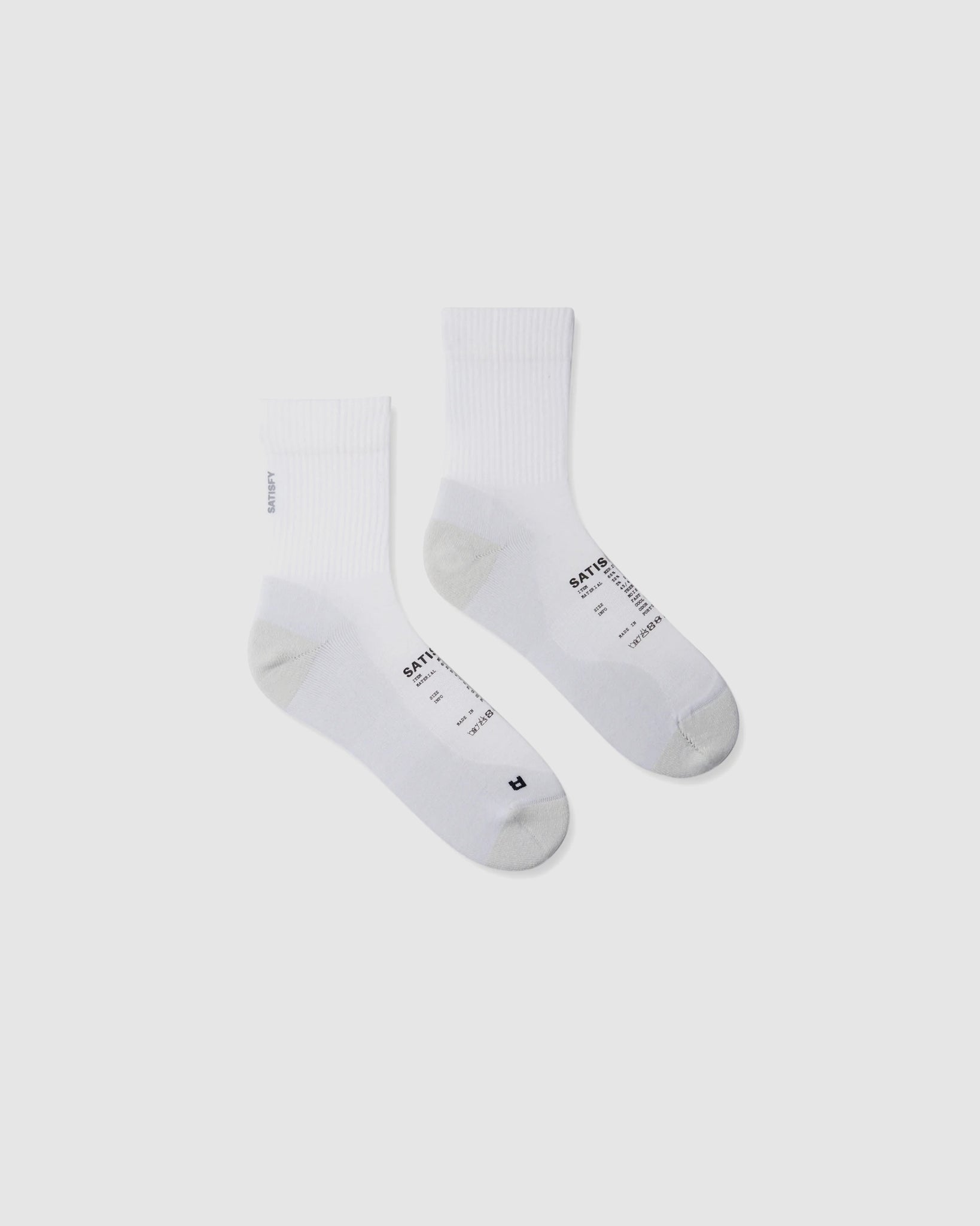 Merino Nylon Tube Socks - Off White