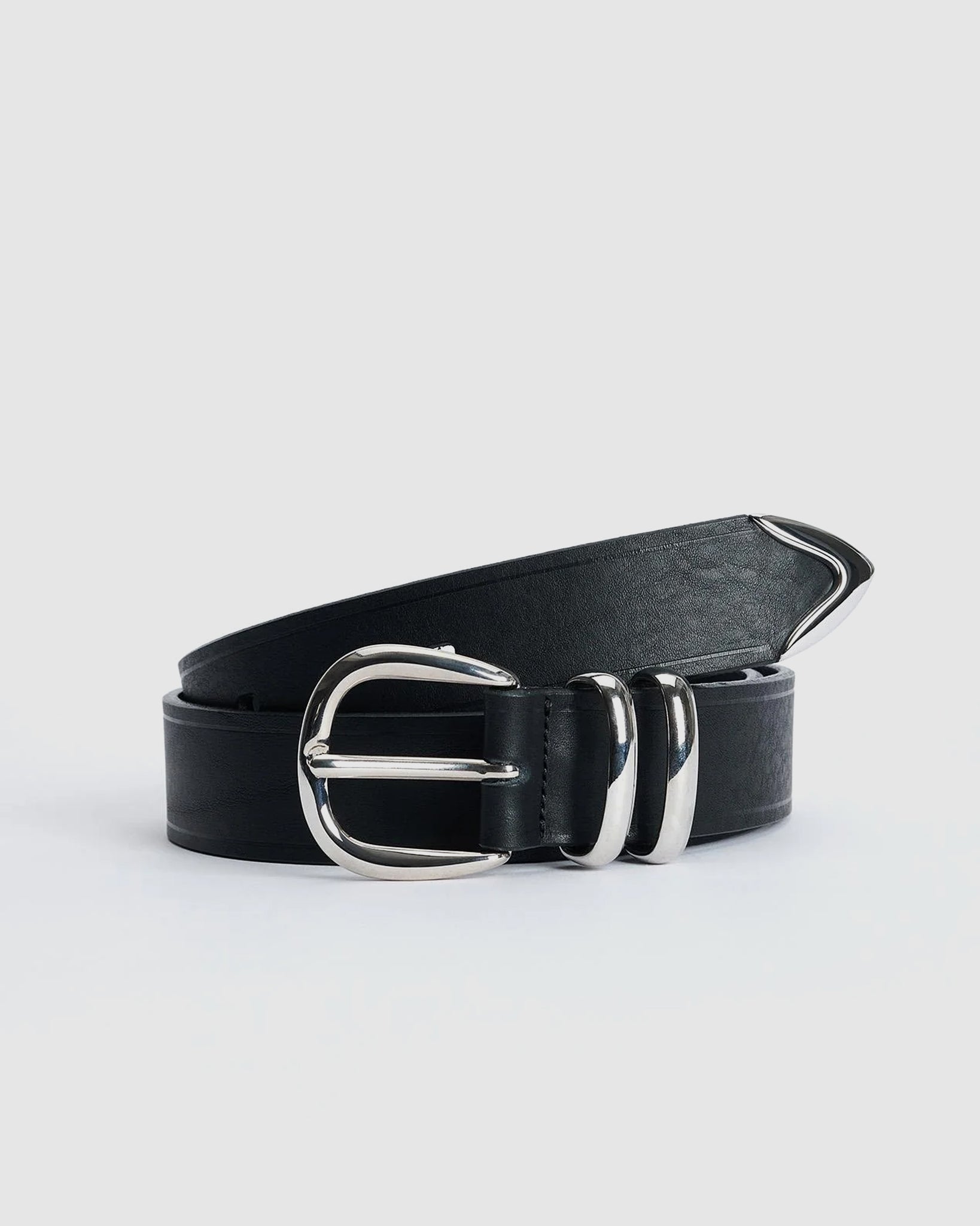 Tip End Belt 3.5 CM - Black