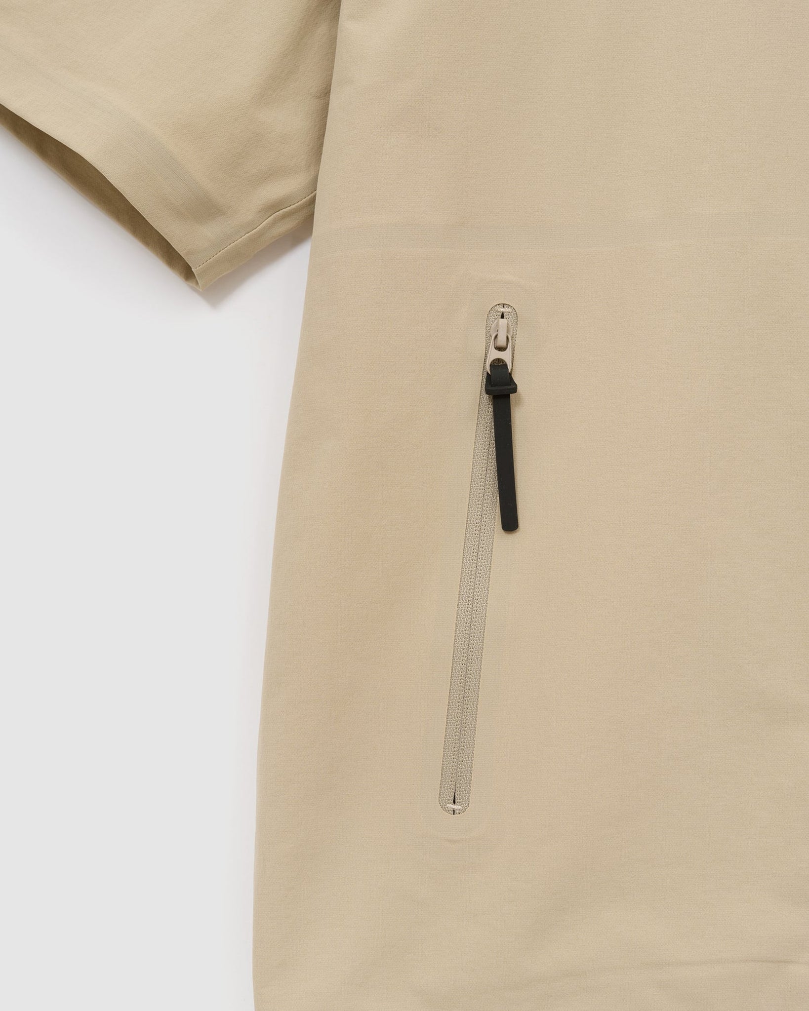 Technical Short Sleeve Shirt - Beige
