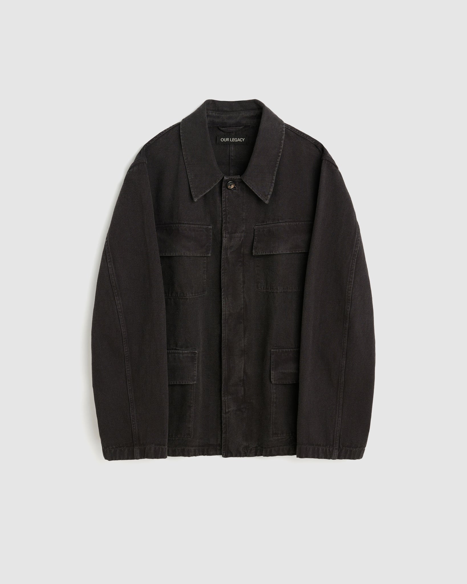 Uniform Jacket - Ash Black Reborn Canvas