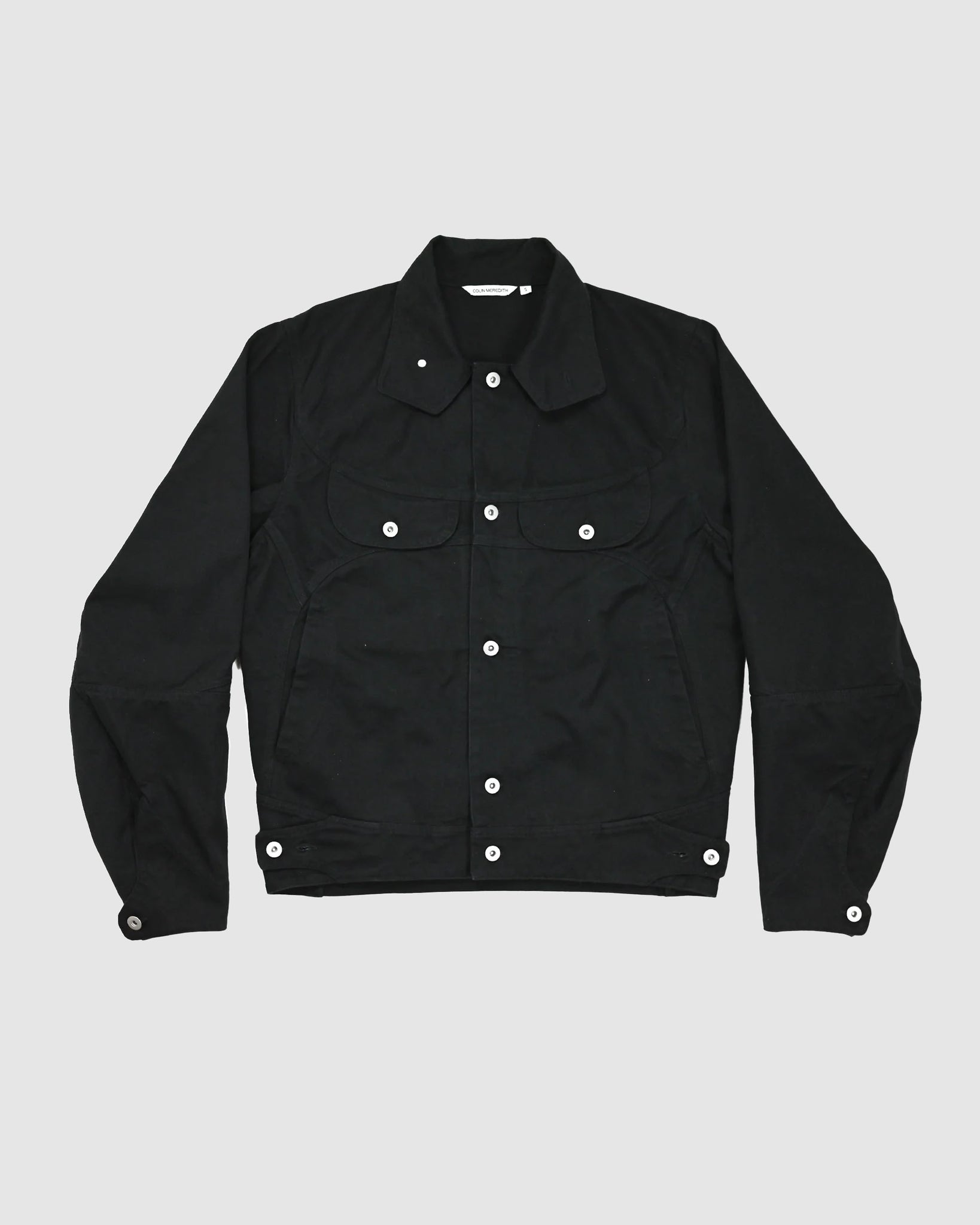 Welder Button Jacket - Black