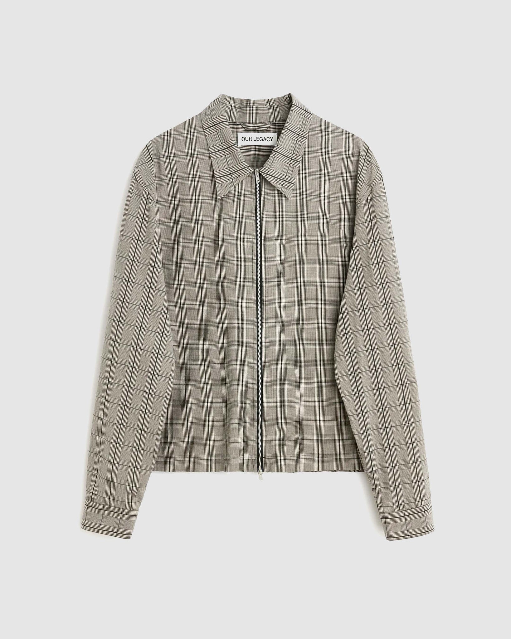 Zip Shirt - Bard Of Wales Rustic Weave